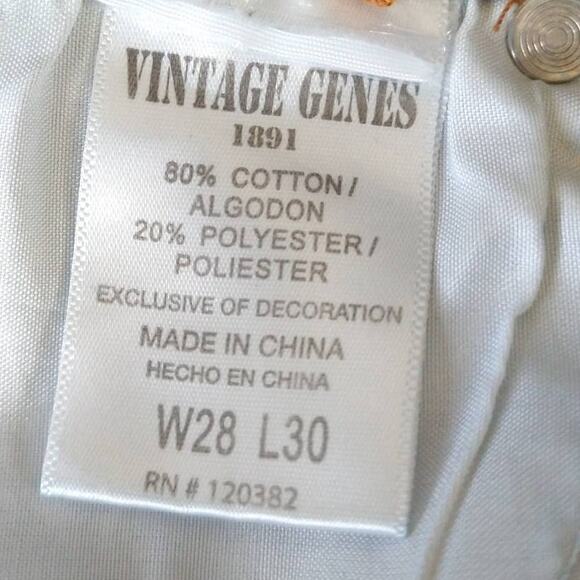 Vintage Genes 1891 Men's size 28 - Picture 4 of 7